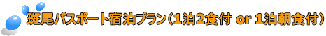 斑尾パスポート宿泊プラン(1泊2食付 or 1泊朝食付)